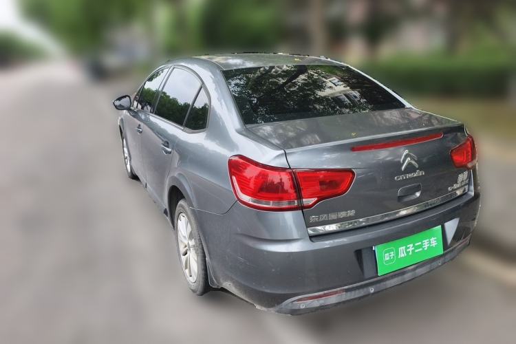 Used Citroen C-Quatre 2013 Sedan 1.6L Automatic Prestige Model Rear Left 45 Deg