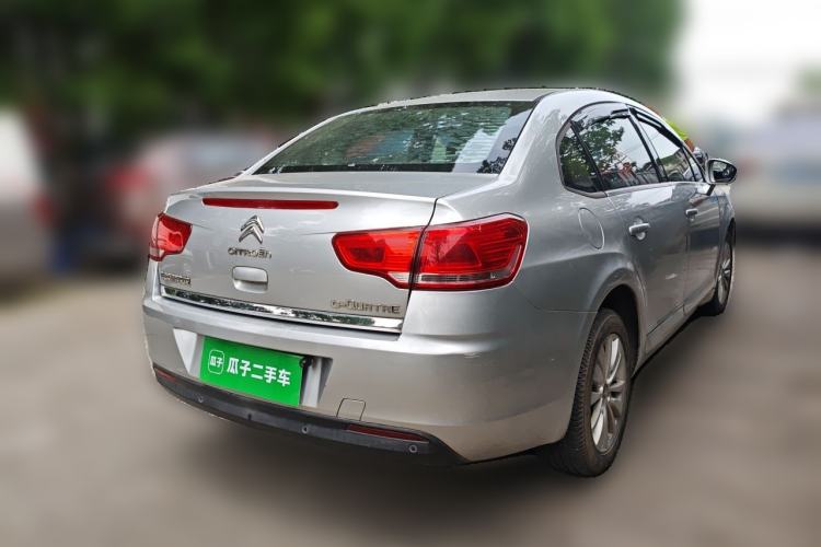 Used Citroen C-Quatre 2013 Sedan 1.6L Manual - Prestige Model Rear Right 45 Deg