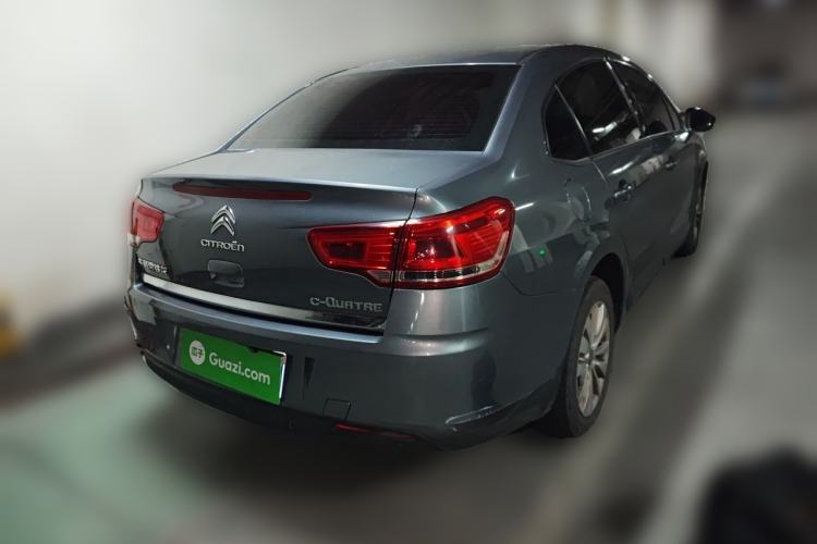 Used Citroen C-Quatre 2013 Sedan 1.6L Manual - Prestige Model Rear Right 45 Deg