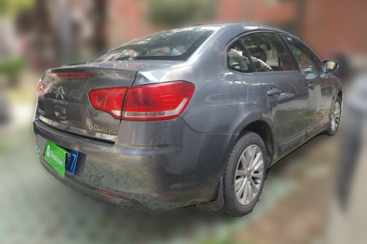 Used Citroen C-Quatre 2013 Sedan 1.6L Manual - Prestige Model Rear Right 45 Deg