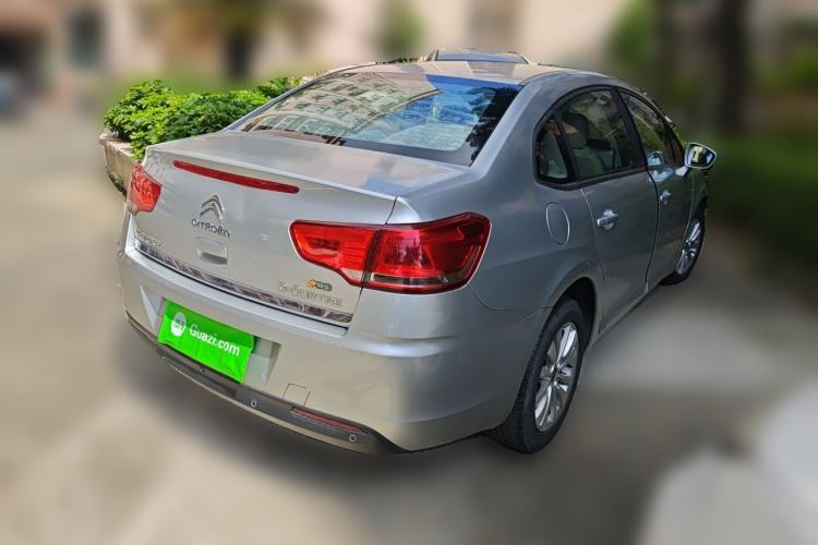 Used Citroen C-Quatre 2013 Sedan 1.6L Automatic Prestige Model Rear Right 45 Deg