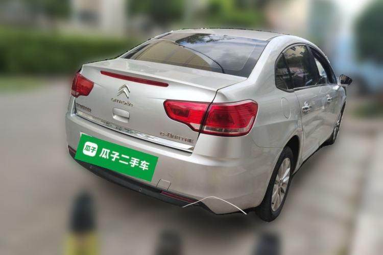 Used Citroen C-Quatre 2013 Sedan 1.6L Manual - Prestige Model Rear Right 45 Deg