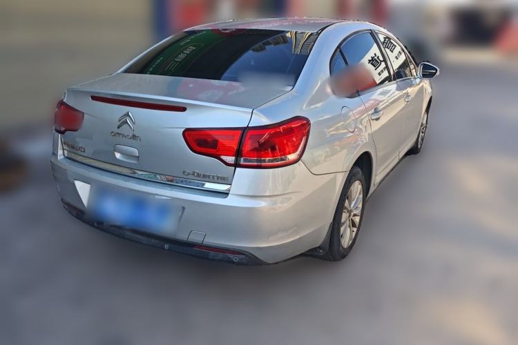 Used Citroen C-Quatre 2013 Sedan 1.6L Manual - Prestige Model Rear Right 45 Deg