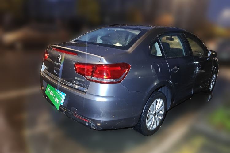 Used Citroen C-Quatre 2013 Sedan 1.6L Manual - Prestige Model Rear Right 45 Deg