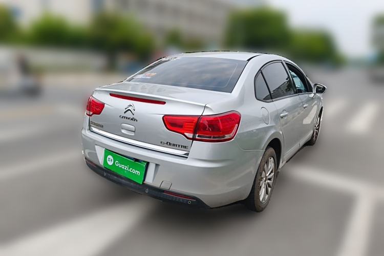 Used Citroen C-Quatre 2013 Sedan 1.6L Manual - Prestige Model Rear Right 45 Deg
