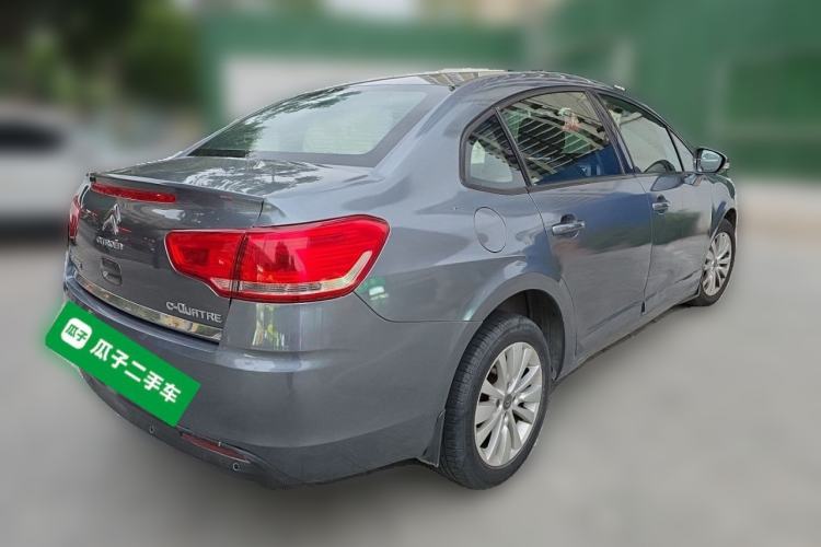 Used Citroen C-Quatre 2013 Sedan 1.6L Manual - Prestige Model Rear Right 45 Deg