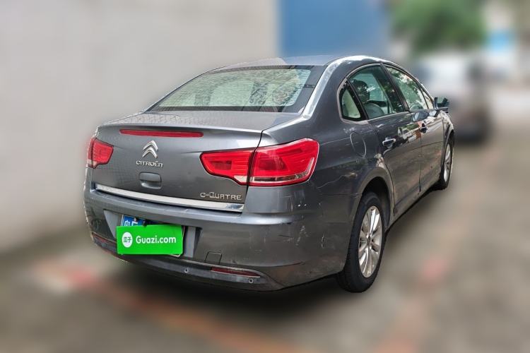 Used Citroen C-Quatre 2013 Sedan 1.6L Automatic Prestige Model Rear Right 45 Deg