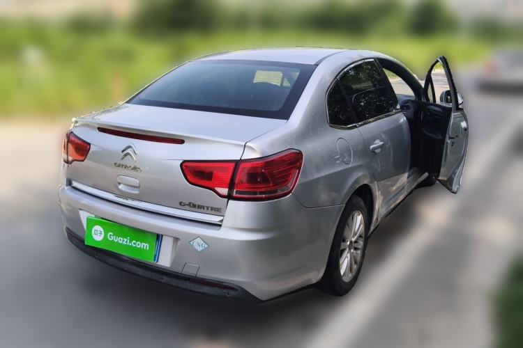 Used Citroen C-Quatre 2013 1.6L Manual Prestige CNG Model Rear Right 45 Deg