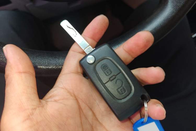 Used Citroen C-Quatre 2013 Sedan 1.6L Automatic Prestige Model Vehicle Key