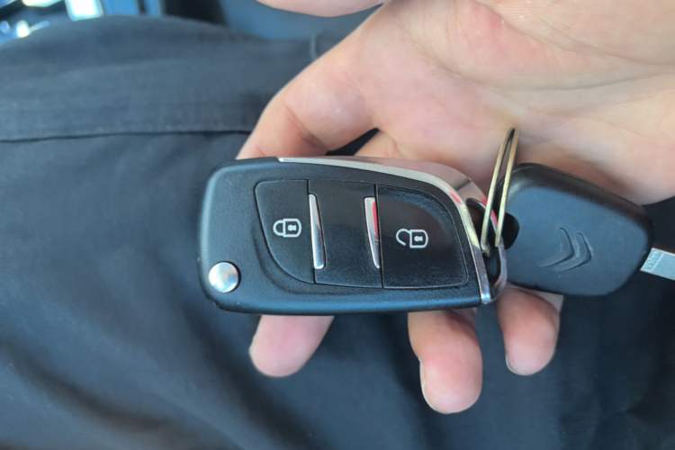 Used Citroen C-Quatre 2013 Sedan 1.6L Automatic Prestige Model Vehicle Key