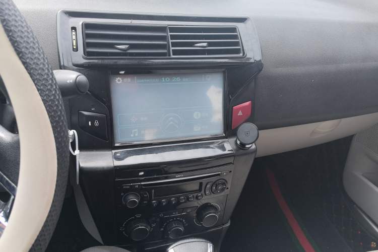 Used Citroen C-Quatre 2013 Sedan 1.6L Automatic Prestige Model Audio And AC Panel
