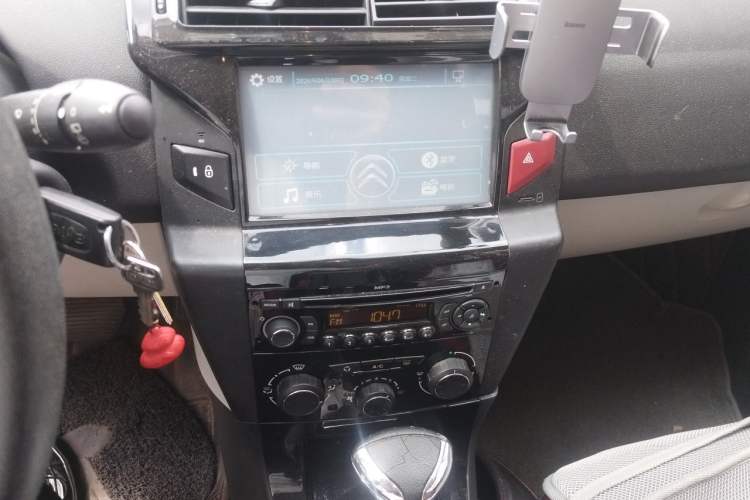 Used Citroen C-Quatre 2013 Hatchback 1.6L Automatic LeShang Model Audio And AC Panel