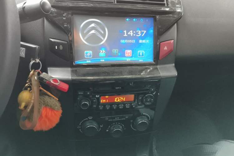 Used Citroen C-Quatre 2013 Sedan 1.6L Manual - Prestige Model Audio And AC Panel