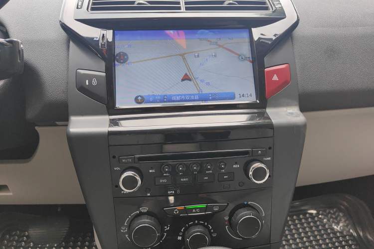 Used Citroen C-Quatre 2013 Sedan 1.6L Automatic Prestige Model Audio And AC Panel