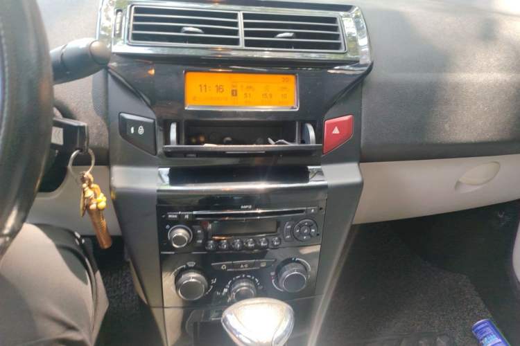 Used Citroen C-Quatre 2013 Sedan 1.6L Automatic Prestige Model Audio And AC Panel
