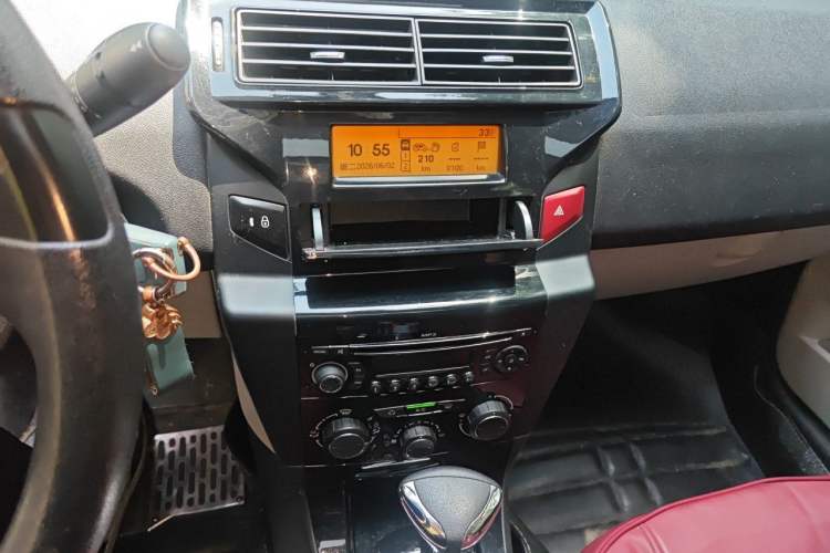 Used Citroen C-Quatre 2013 Sedan 1.6L Automatic Prestige Model Audio And AC Panel