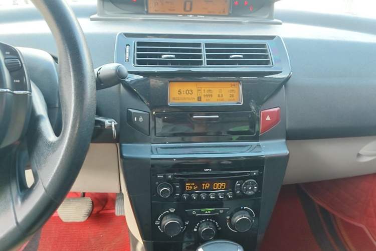 Used Citroen C-Quatre 2013 Sedan 1.6L Automatic Prestige Model Audio And AC Panel
