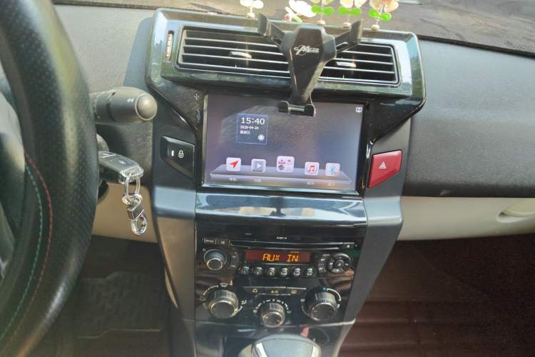 Used Citroen C-Quatre 2013 Sedan 1.6L Automatic Prestige Model Audio And AC Panel