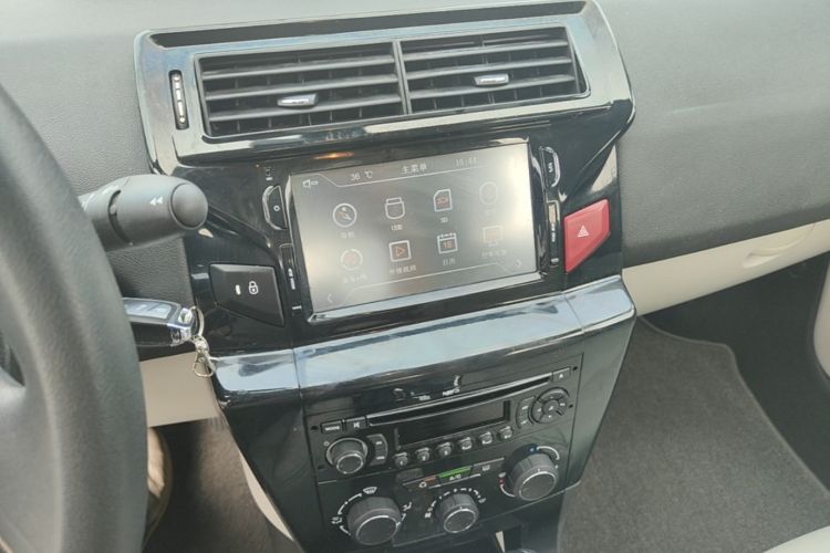 Used Citroen C-Quatre 2013 Sedan 1.6L Automatic Prestige Model Audio And AC Panel