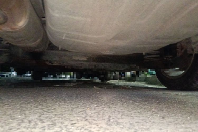 Used Citroen C-Quatre 2013 1.6L Manual Prestige CNG Model Chassis Rear