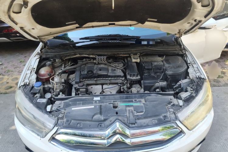 Used Citroen C-Quatre 2013 1.6L Manual Prestige CNG Model Engine Bay