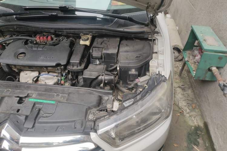 Used Citroen C-Quatre 2013 1.6L Manual Prestige CNG Model Engine Bay Left