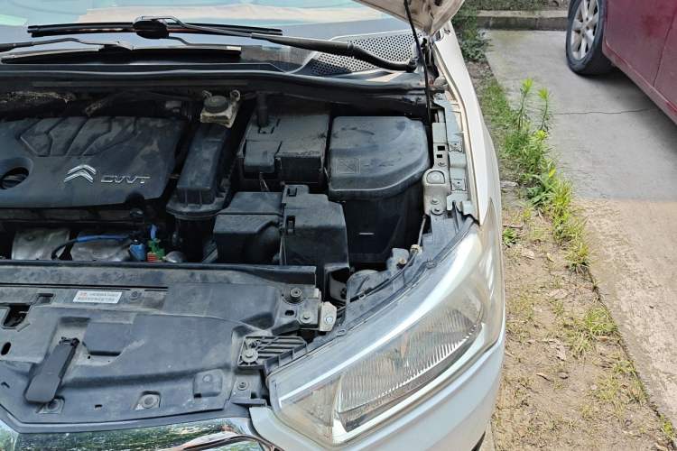 Used Citroen C-Quatre 2013 Sedan 1.6L Manual - Prestige Model Engine Bay Left