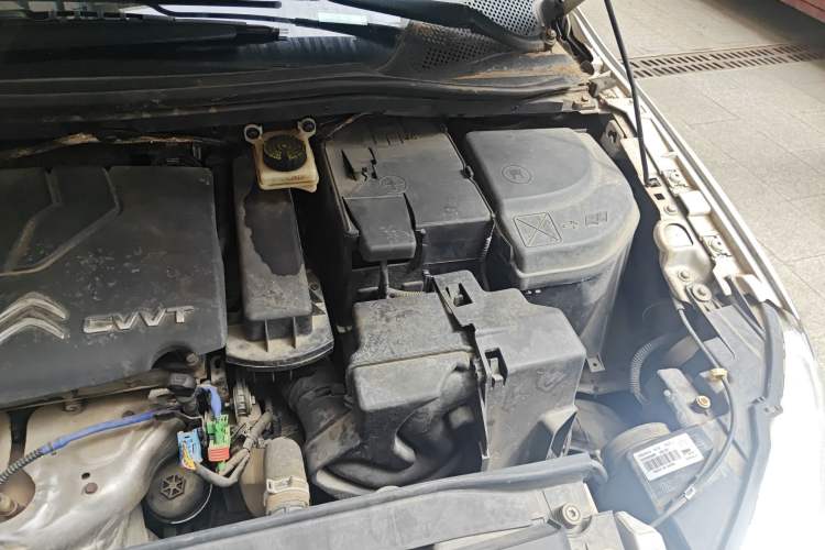 Used Citroen C-Quatre 2013 Sedan 1.6L Manual - Prestige Model Engine Bay Left