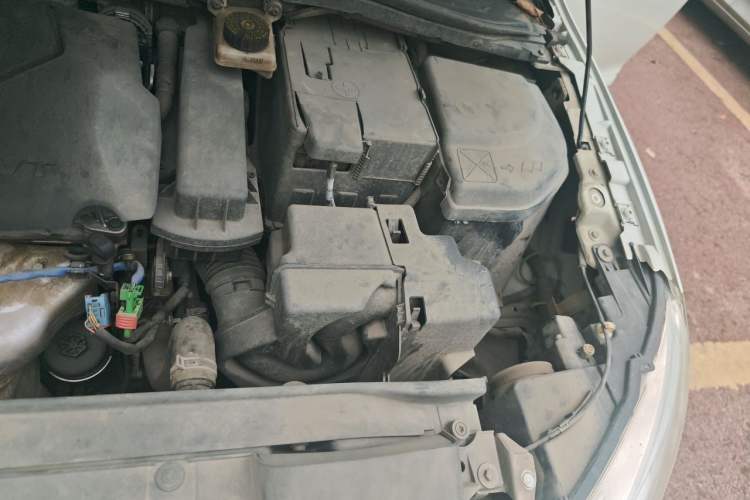 Used Citroen C-Quatre 2013 Sedan 1.6L Manual - Prestige Model Engine Bay Left