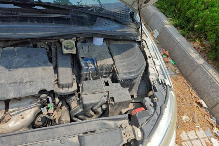 Used Citroen C-Quatre 2013 Sedan 1.6L Manual - Prestige Model Engine Bay Left