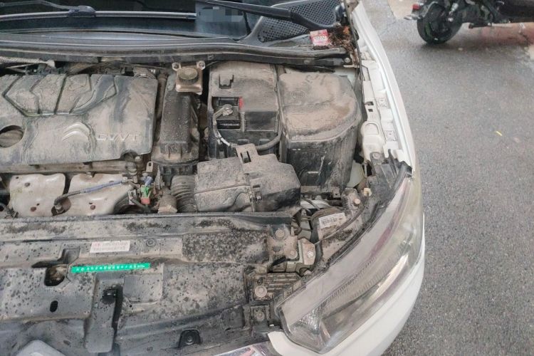 Used Citroen C-Quatre 2013 Sedan 1.6L Manual - Prestige Model Engine Bay Left