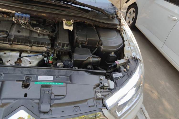 Used Citroen C-Quatre 2013 1.6L Manual Prestige CNG Model Engine Bay Left
