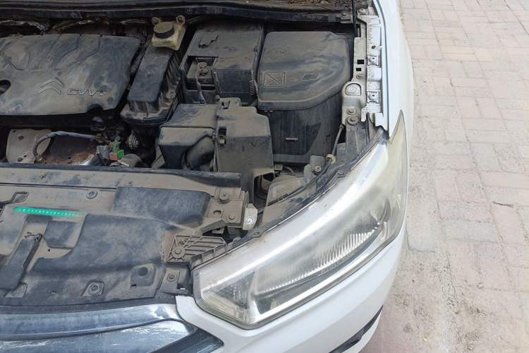 Used Citroen C-Quatre 2013 Sedan 1.6L Manual - Prestige Model Engine Bay Left