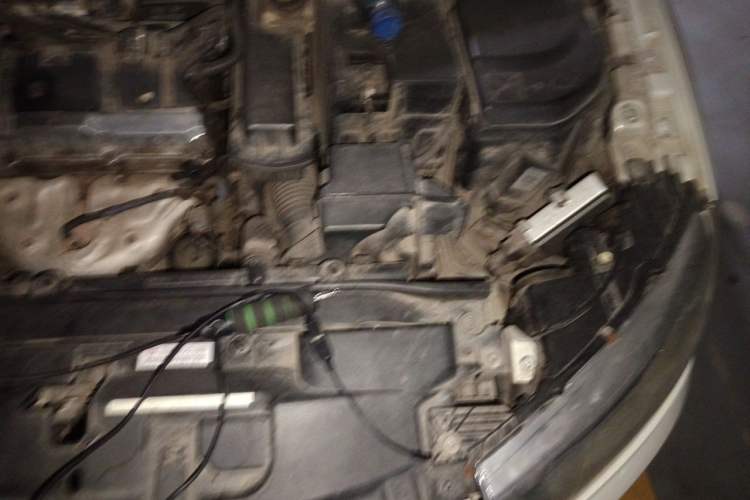 Used Citroen C-Quatre 2013 1.6L Manual Prestige CNG Model Engine Bay Left