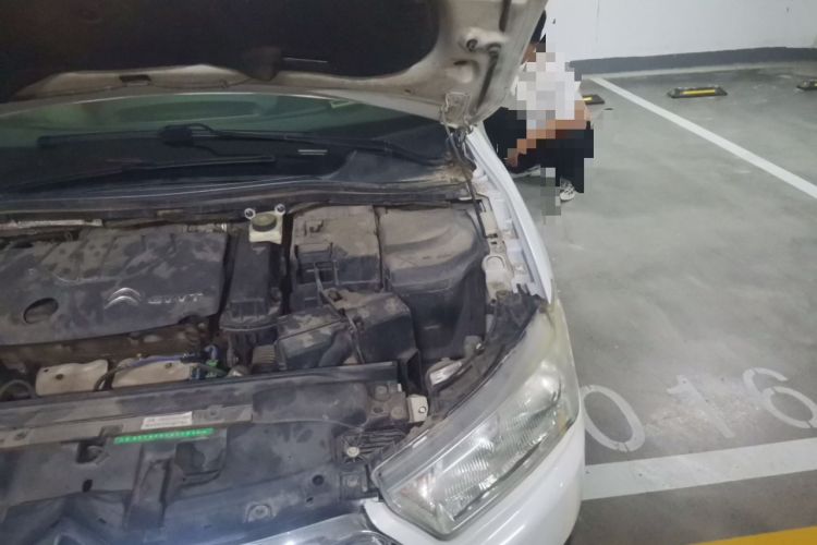 Used Citroen C-Quatre 2013 Sedan 1.6L Manual - Prestige Model Engine Bay Left
