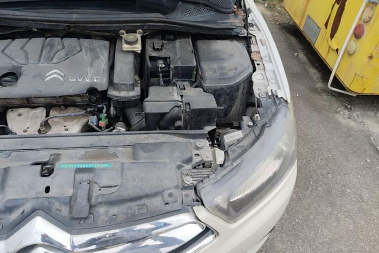 Used Citroen C-Quatre 2013 Hatchback 1.6L Automatic LeShang Model Engine Bay Left