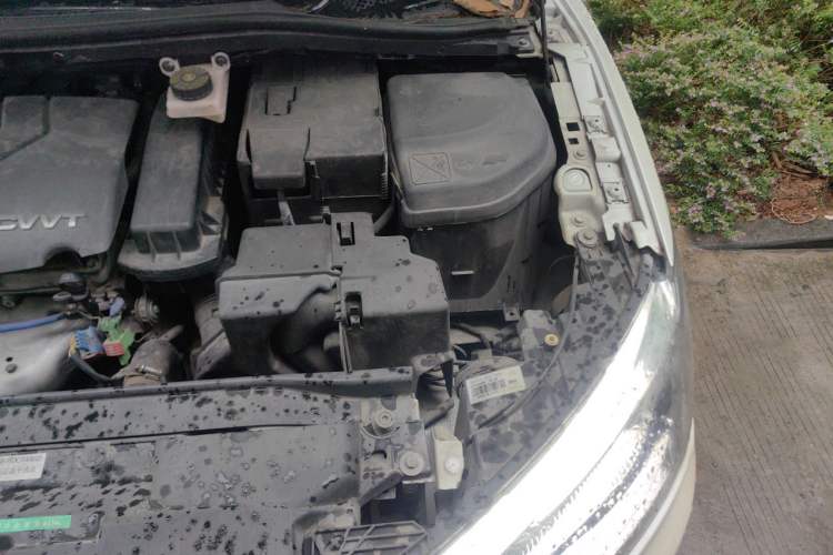 Used Citroen C-Quatre 2013 Sedan 1.6L Manual - Prestige Model Engine Bay Left