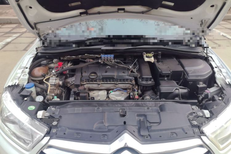 Used Citroen C-Quatre 2013 1.6L Manual Prestige CNG Model Engine Bay