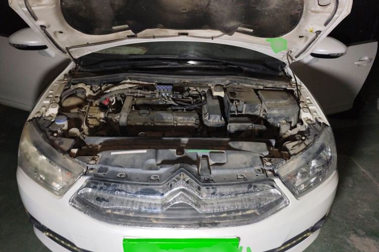 Used Citroen C-Quatre 2013 1.6L Manual Prestige CNG Model Engine Bay