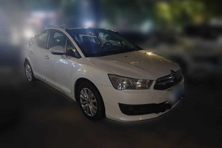 Used Citroen C-Quatre 2013 Sedan 1.6L Manual - Prestige Model Front Right 45 Deg