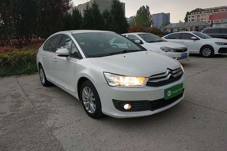 Used Citroen C-Quatre 2013 Sedan 1.6L Manual - Prestige Model Front Right 45 Deg
