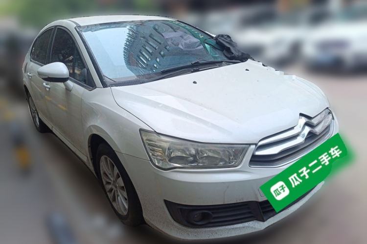 Used Citroen C-Quatre 2013 Sedan 1.6L Manual - Prestige Model Front Right 45 Deg