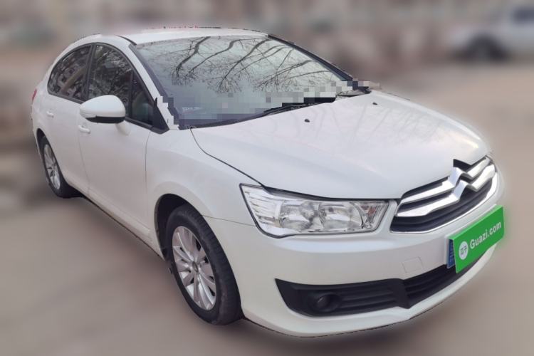Used Citroen C-Quatre 2013 1.6L Manual Prestige CNG Model Front Right 45 Deg