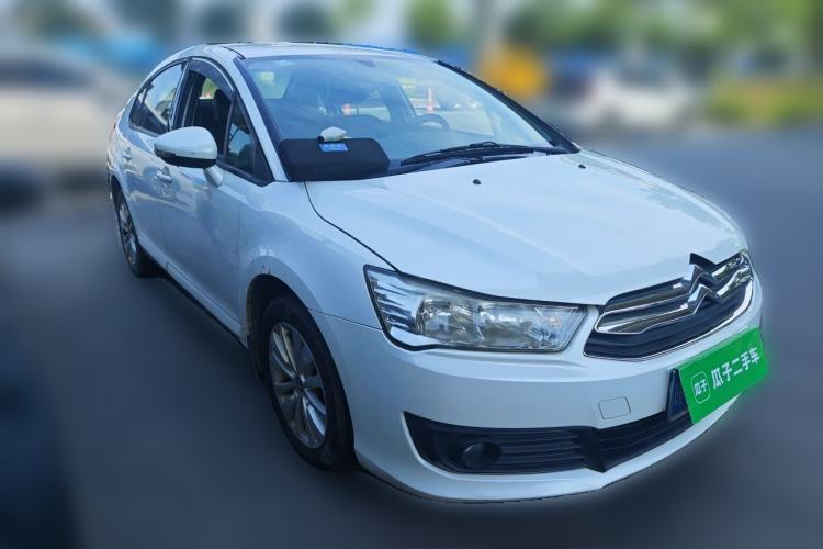 Used Citroen C-Quatre 2013 Sedan 1.6L Manual - Prestige Model Front Right 45 Deg