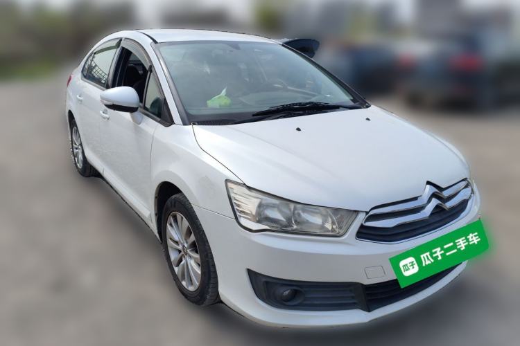 Used Citroen C-Quatre 2013 Sedan 1.6L Manual - Prestige Model Front Right 45 Deg