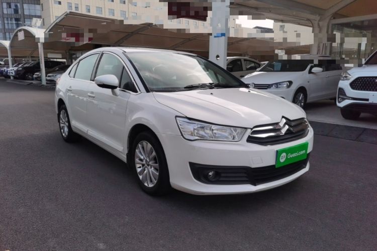 Used Citroen C-Quatre 2013 Sedan 1.6L Manual - Prestige Model Front Right 45 Deg
