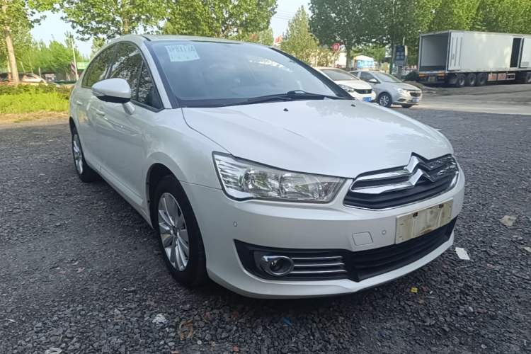 Used Citroen C-Quatre 2013 Sedan 1.6L Manual - Prestige Model Front Right 45 Deg