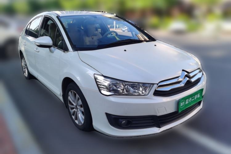 Used Citroen C-Quatre 2013 Sedan 1.6L Automatic Prestige Model Front Right 45 Deg