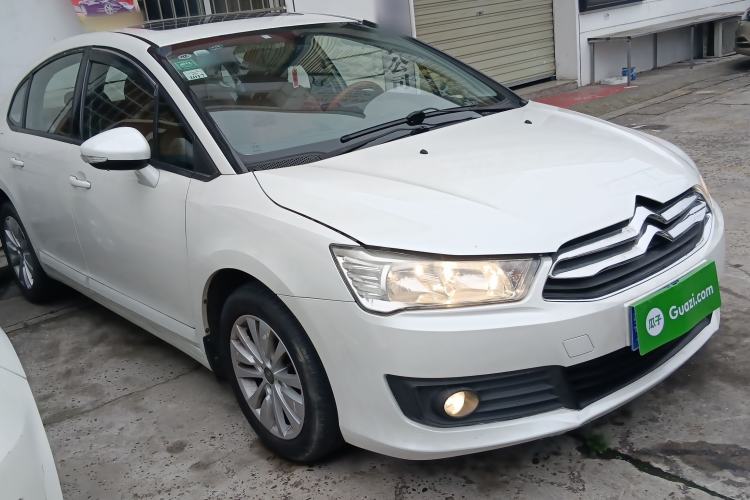 Used Citroen C-Quatre 2013 Sedan 1.6L Automatic Prestige Model Front Right 45 Deg
