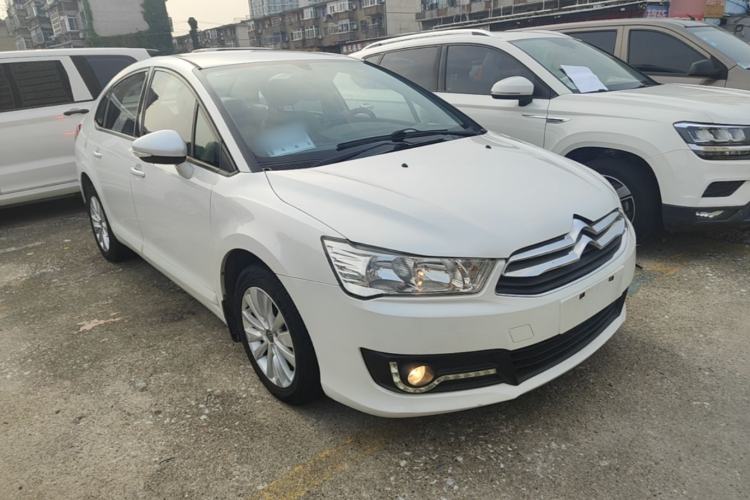 Used Citroen C-Quatre 2013 Sedan 1.6L Automatic Prestige Model Front Right 45 Deg